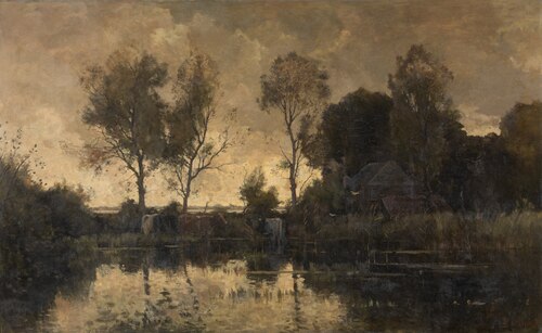 Evening, 1898, Théophile de Bock