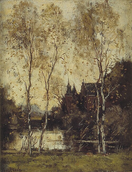 Kasteel De Doorwerth, 1884, Théophile de Bock