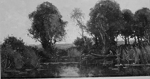 Avondtafereel, 1887, Théophile de Bock