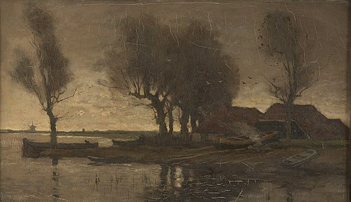 Paysage, , Théophile de Bock