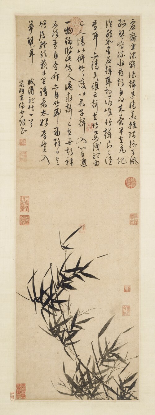 Listening to the Bamboo, 1529, Wen Zhengming