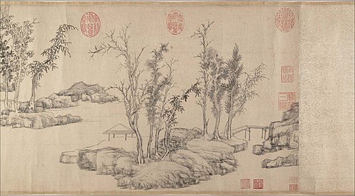 Summer Retreat in the Eastern Grove, 1492, Wen Zhengming