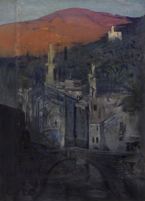 Sunrise, San Remo, 1909, Abbott Handerson Thayer