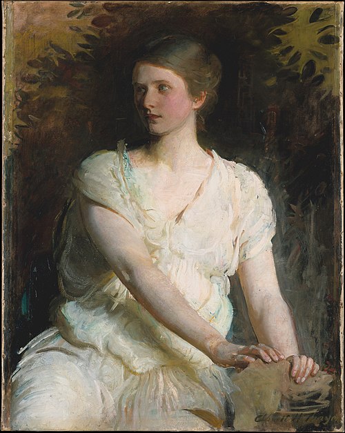 Young Woman, 1898, Abbott Handerson Thayer