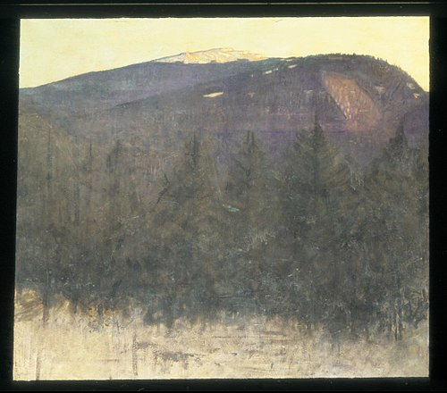 Winter Sunrise, Monadnock, 1917, Abbott Handerson Thayer