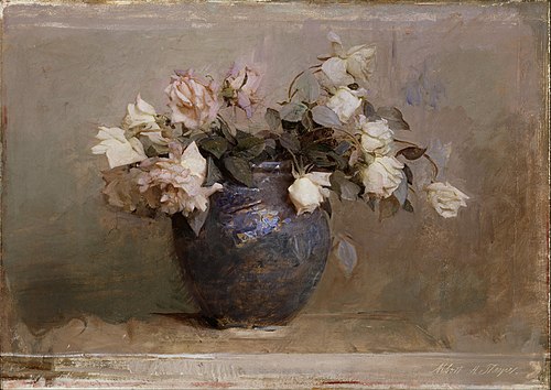 Roses, 1890, Abbott Handerson Thayer