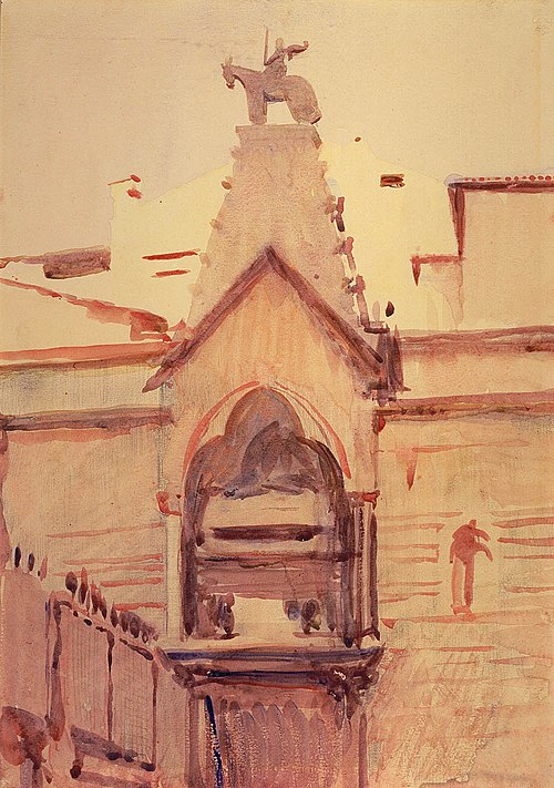 Tomb of Verona, 1885, Abbott Handerson Thayer