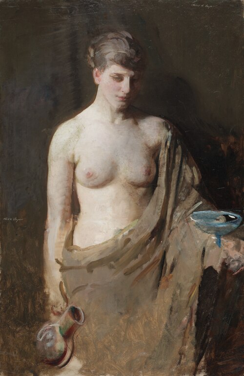Hebe, 1890, Abbott Handerson Thayer