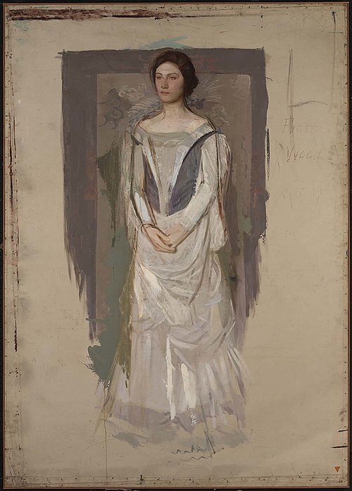 Standing Woman, 1885, Abbott Handerson Thayer