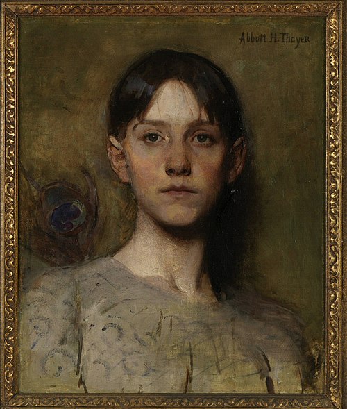 Portrait of a Girl, , Abbott Handerson Thayer