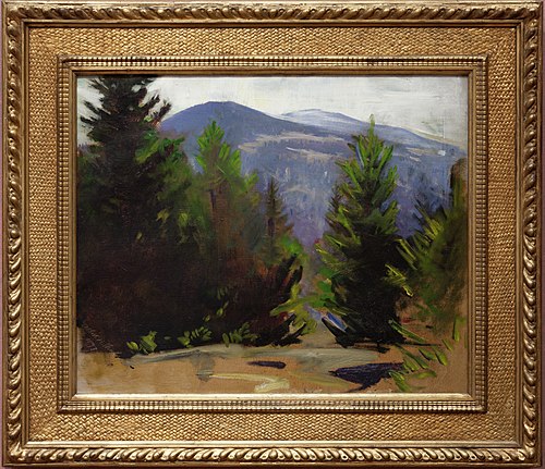 Sketch of Monadnock Mountain, 1897, Abbott Handerson Thayer