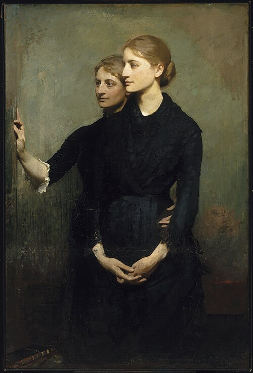 Les Sœurs, 1884, Abbott Handerson Thayer