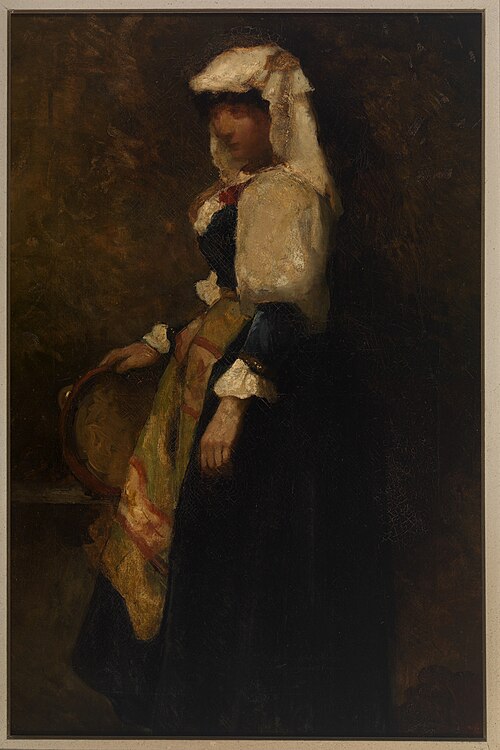 Meisje., 1887, Willem Adriaan van Konijnenbur
