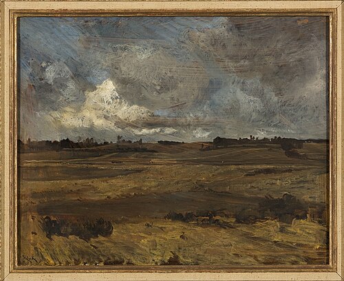 Landschap in Noord-Brabant, 1891, Willem Adriaan van Konijnenbur