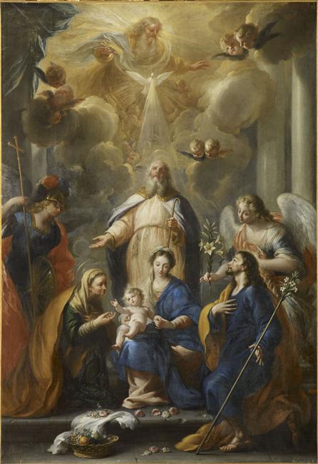 Cantique de saint Siméon, 1720, Miguel Jacinto Meléndez