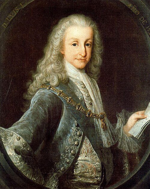 Luis I of Spain, 1724, Miguel Jacinto Meléndez