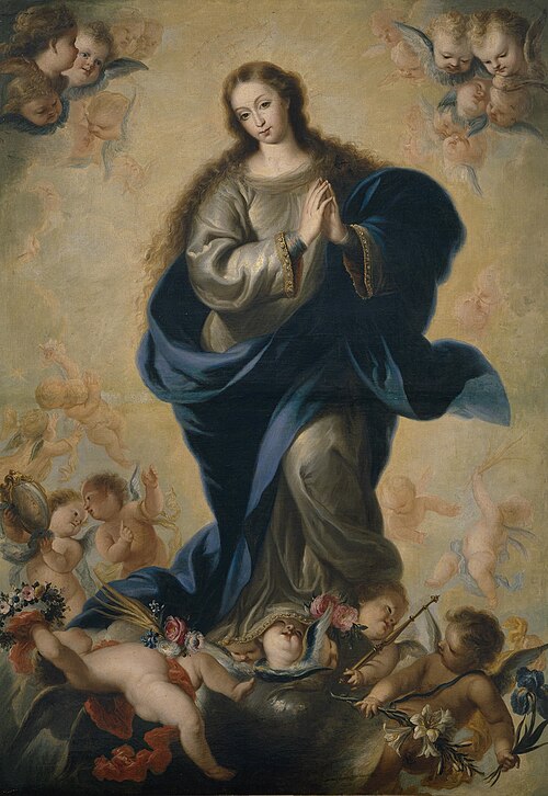 The Immaculate Conception, 1733, Miguel Jacinto Meléndez
