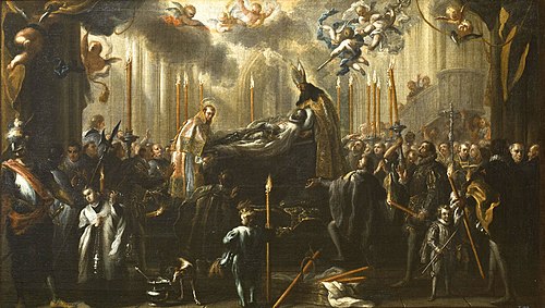 The Burial of the Count of Orgaz, 1734, Miguel Jacinto Meléndez