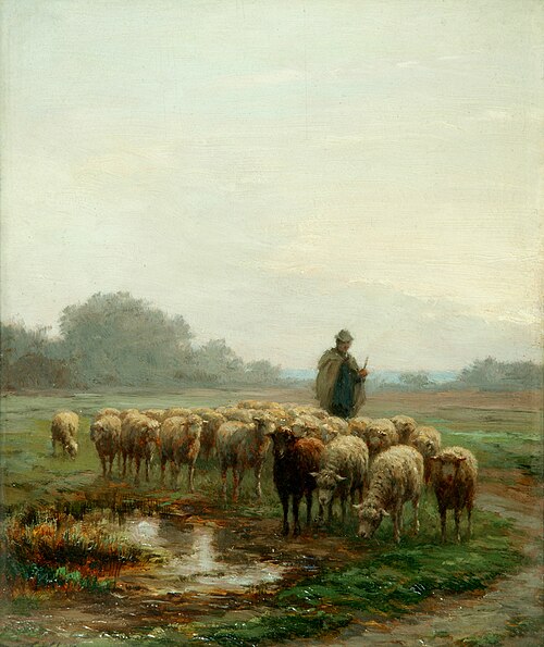 Sheep, 1885, Ferdinand Chaigneau