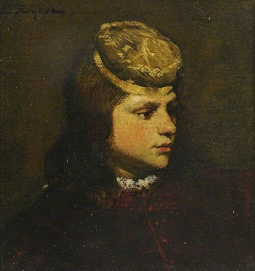 Head of a Boy, 1900, Ferdinand Roybet