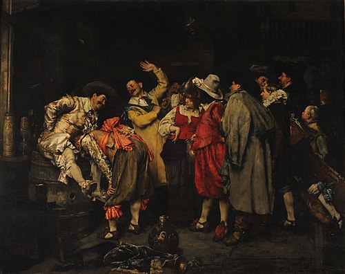 La Main chaude, 1885, Ferdinand Roybet