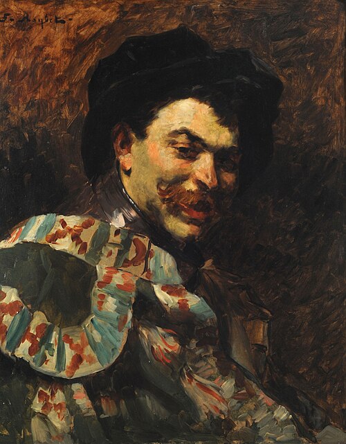 Un reitre., 1850, Ferdinand Roybet