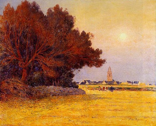 Lever de soleil à Batz-sur-Mer, , Ferdinand du Puigaudeau