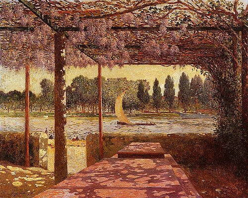 La Treille près de la rivière, 1911, Ferdinand du Puigaudeau