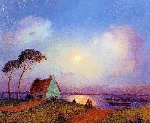 Paysage de Grande Brière, 1924, Ferdinand du Puigaudeau