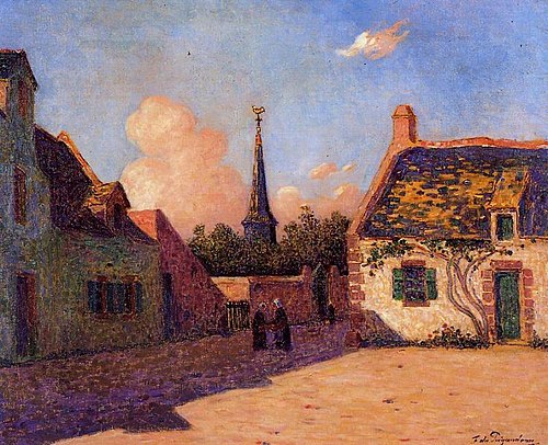 Place du village, , Ferdinand du Puigaudeau