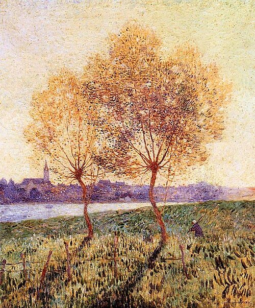 The Banks of the Loire, Basse-Indre, 1917, Ferdinand du Puigaudeau