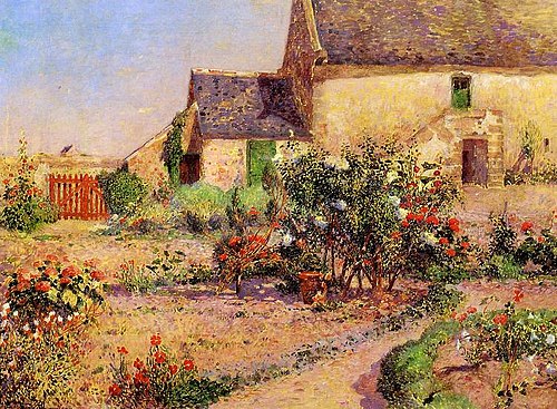 La Jardin à Kervaudu, 1915, Ferdinand du Puigaudeau