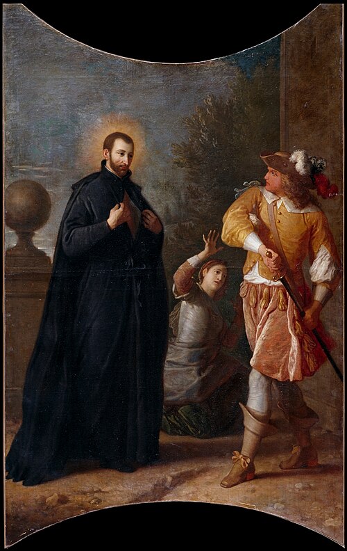 Milagro de san Francisco de Regis, 1702, Michel Ange Houasse