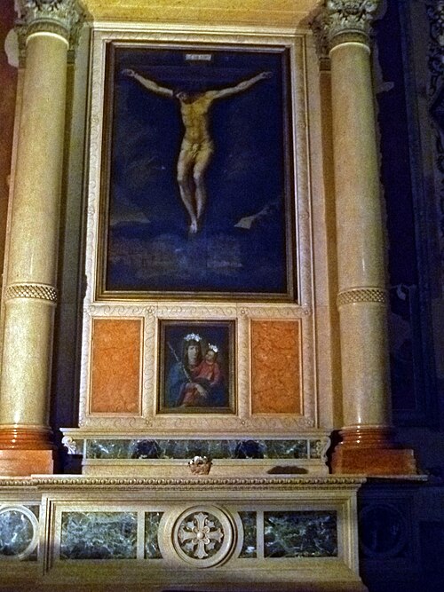 The Crucifixion, , Fermo Ghisoni da Caravaggio