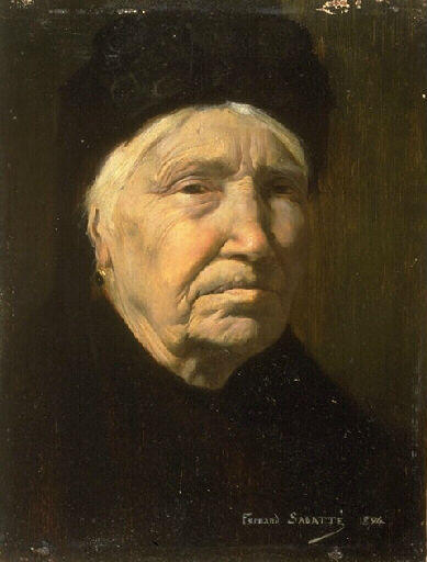 Ma grand-mère, 1894, Fernand Sabatté