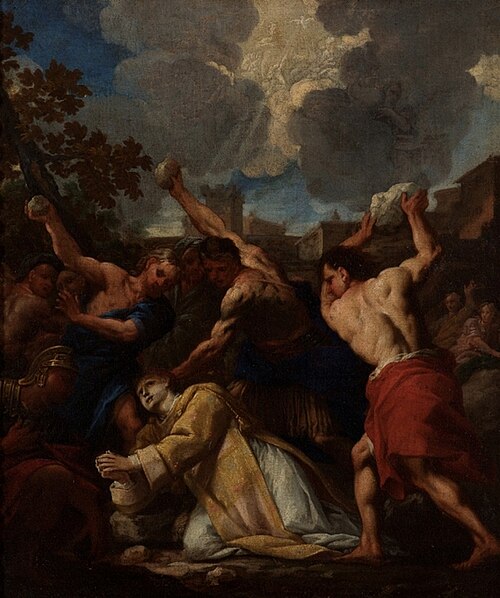 The Martyrdom of St Stephen, , Filippo Lauri