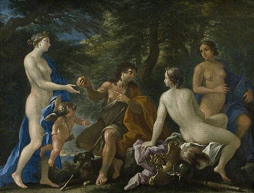 The Judgement of Paris, , Filippo Lauri
