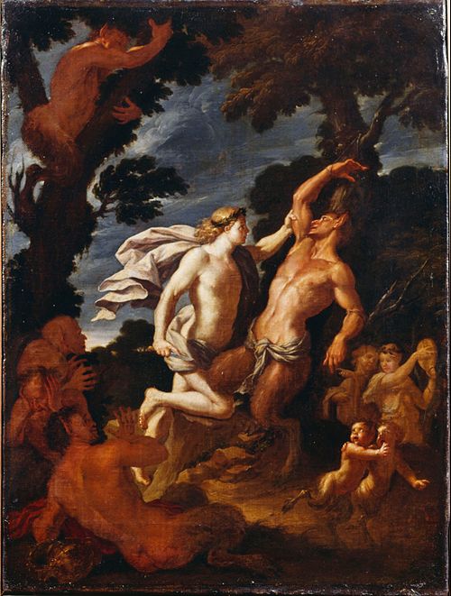 Apollo and Marsya, 1650, Filippo Lauri