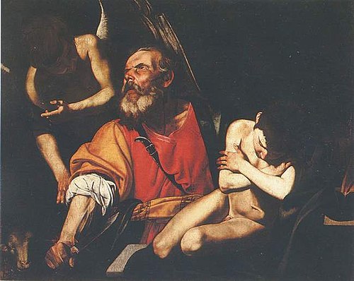 Sacrifice of Isaac, 1617, Filippo Vitale