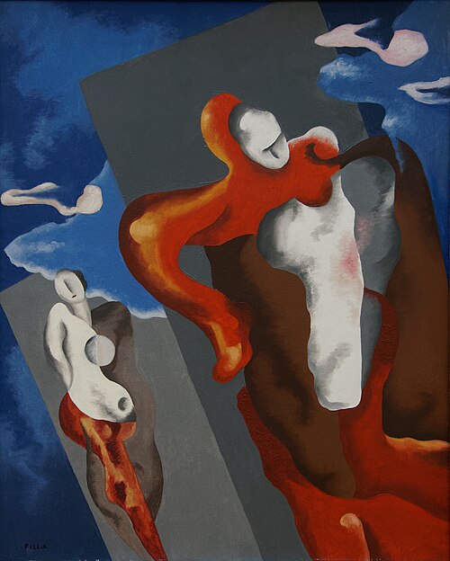 L'Homme et la Femme, 1929, Fillìa
