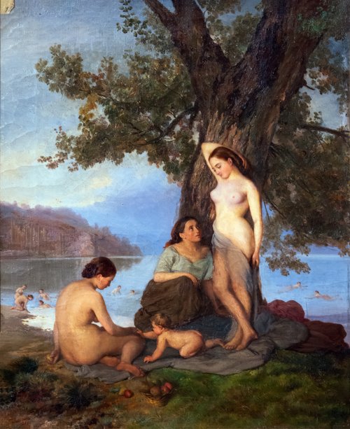 Baigneuses (895.1.168), 1867, Firmin Salabert