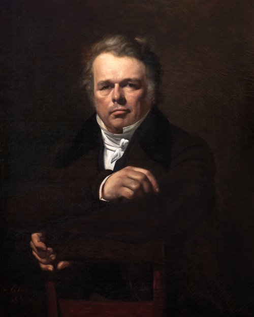 Portrait de Jean Dominique Ingres, 1836, Firmin Salabert