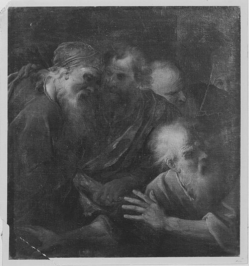 Gruppe von Pharisäern, 1641, Flaminio Torre
