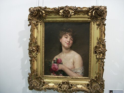 Coquetterie, 1884, Jean-André Rixens