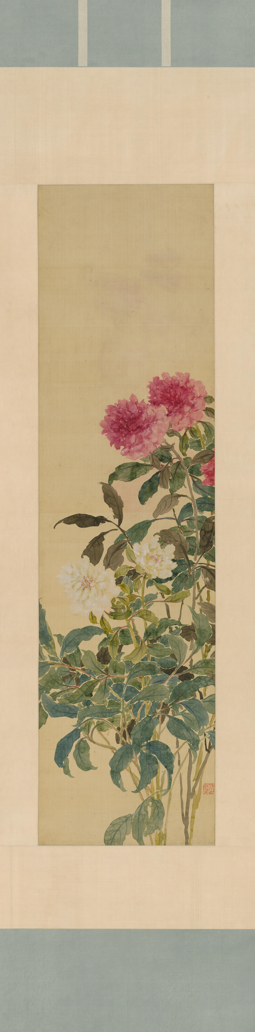 任熊花卉屏, , Ren Xiong