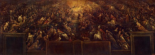 Resurrection of the Righteous (Heaven), 1582, Francesco Bassano l'Ancien
