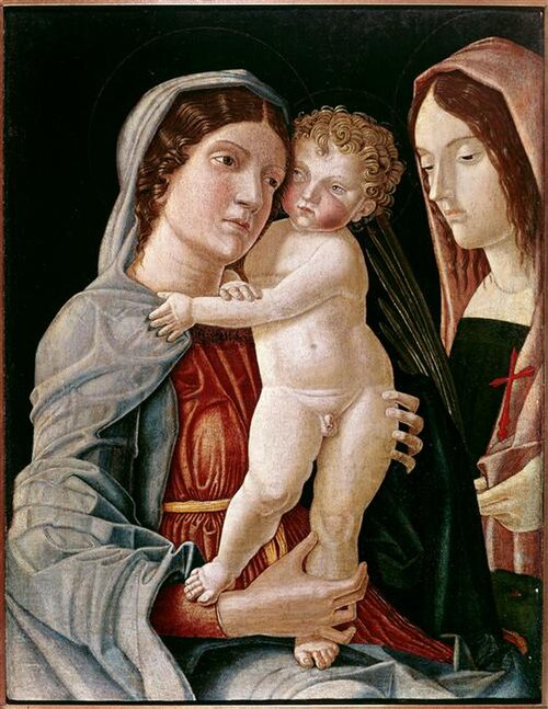 Madonna col Bambino e santa Margherita, , Francesco Benaglio