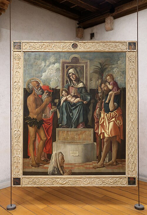 Pala Dal Bovo, 1464, Francesco Benaglio