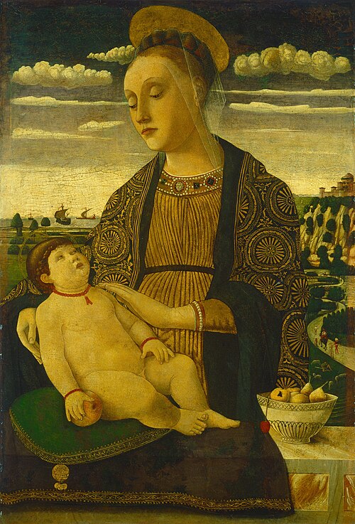 Vierge à l'Enfant, 1460, Francesco Benaglio