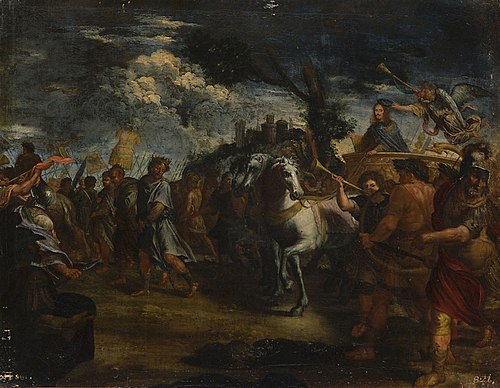Triumphzug des Erzherzogs Leopold Wilhelm, 1642, Francesco Costanzo Cattaneo
